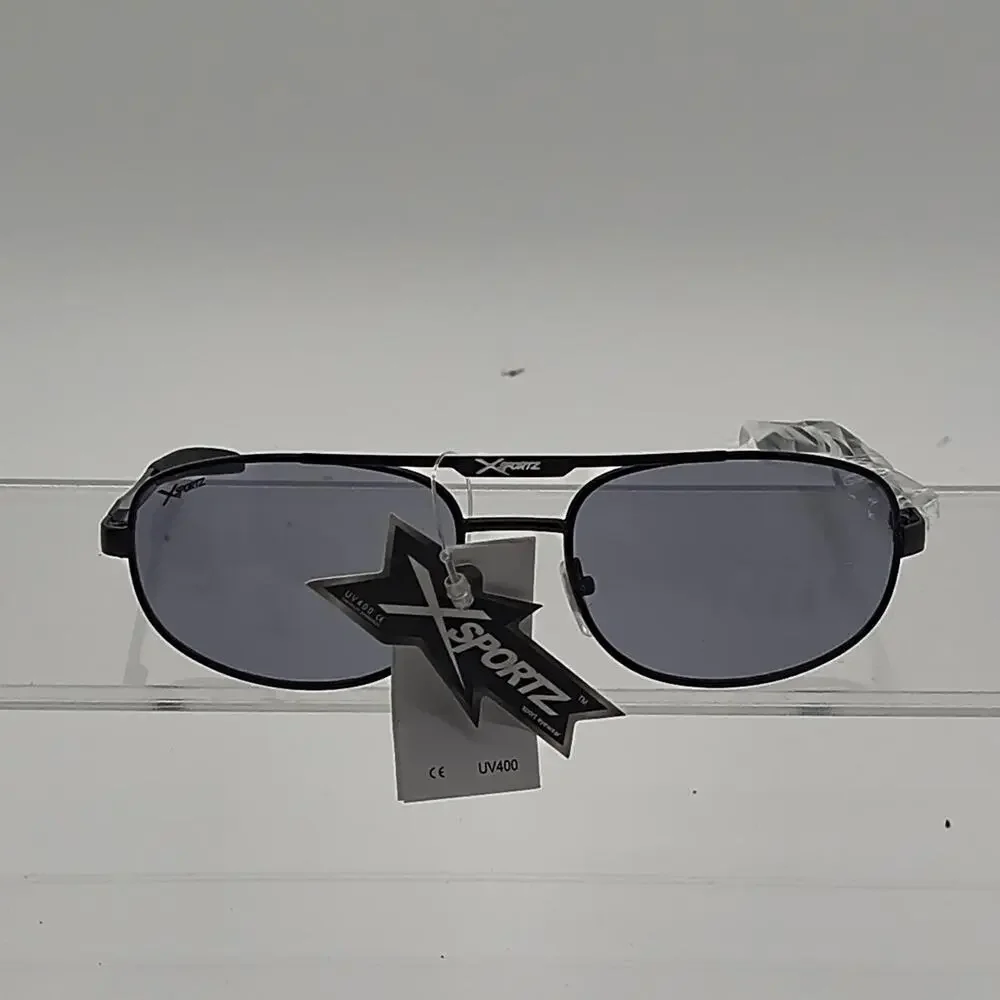411 xsportz black sunglasses with